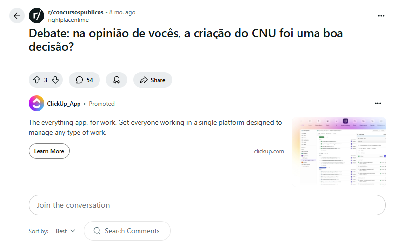 CNU 2025: vale a pena fazer? Usuários do Reddit criam debate