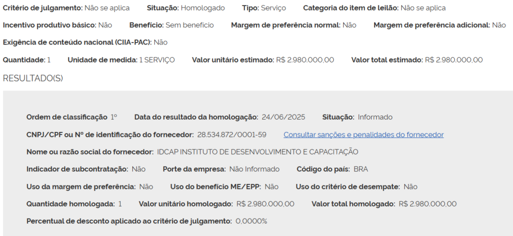 IDCAP é contratado como banca do concurso IASES