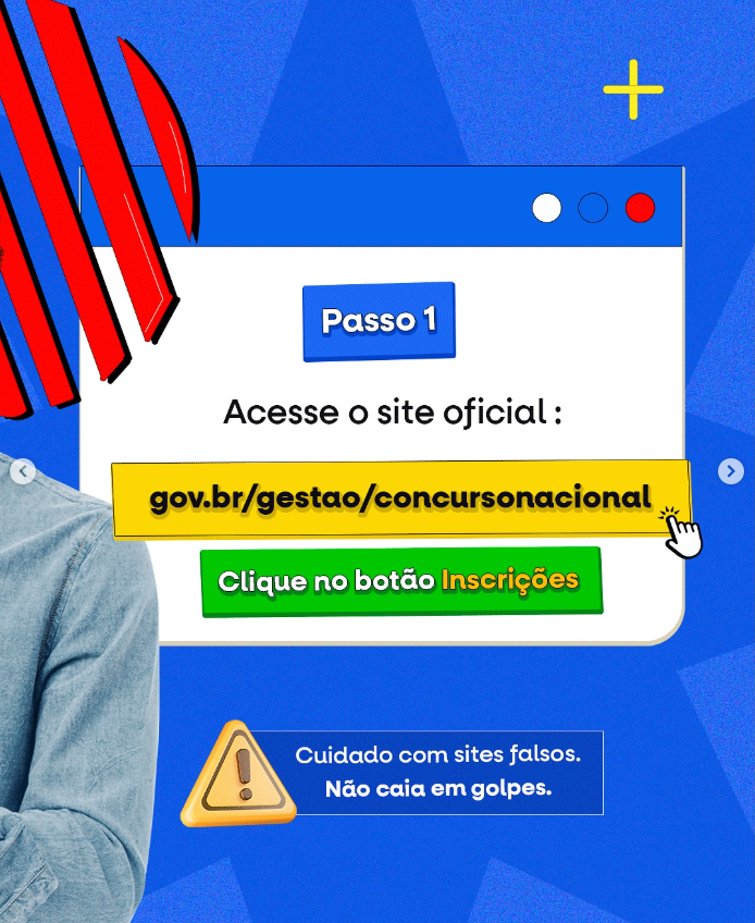 CNU 2025: cuidado com os golpes na hora da inscrição!