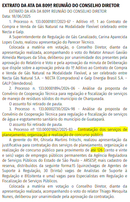 Concurso ARSESP: banca contratada e aumento nas vagas!