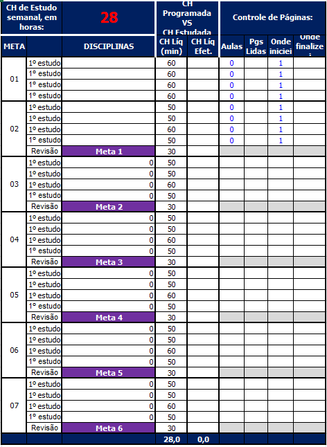 Plano de Estudos: faça o download desse material gratuito!
