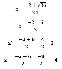 Equações do 2º grau