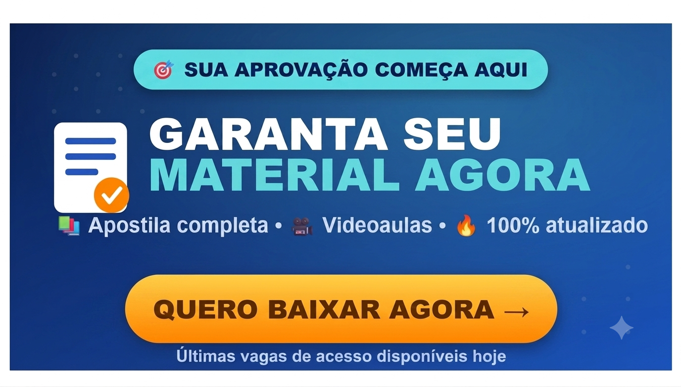 Assista agora a videoaula -  (0)  Curso NAV Brasil 2026 - Profissional Técnico de Navegação Aérea - Operador de Torre de Controle  12x de R$ 19,90 55% OFF