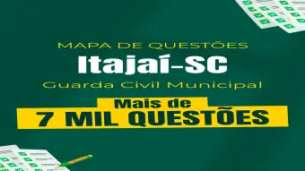 Guarda Civil Municipal de Itajaí SC Mapa de Questões Guarda Civil Municipal de Itajaí SC Mapa de Questões