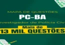 PC-BA Investigador: Mapa de 13 Mil Questões