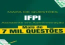 IFPI Assistente em Administração Mapa de Questões