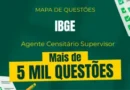IBGE Agente Censitário Supervisor Mapa de Questões