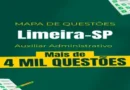 Prefeitura de Limeira SP Auxiliar Administrativo Mapa de Questões