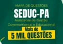 SEDUC-PA Assistente: Mapa de Questões