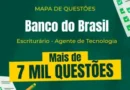 Banco do Brasil Escriturário Agente de Tecnologia Mapa de Questões