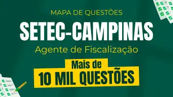 SETEC-Campinas Agente de Fiscalização Mapa de Questões SETEC-Campinas Agente de Fiscalização Mapa de Questões