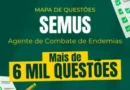 SEMUS Agente de Combate de Endemias: Mapa de Questões