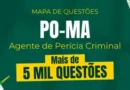 Perícia Oficial MA: Mapa de Questões Agente de Perícia Criminal